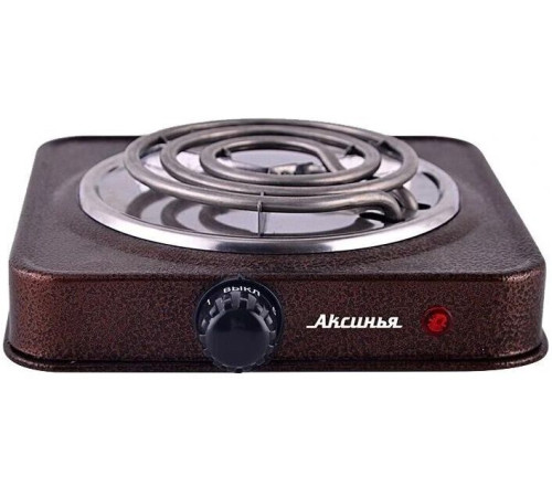 АКСИНЬЯ КС-005 электрическая коричневый однокомфорочная
