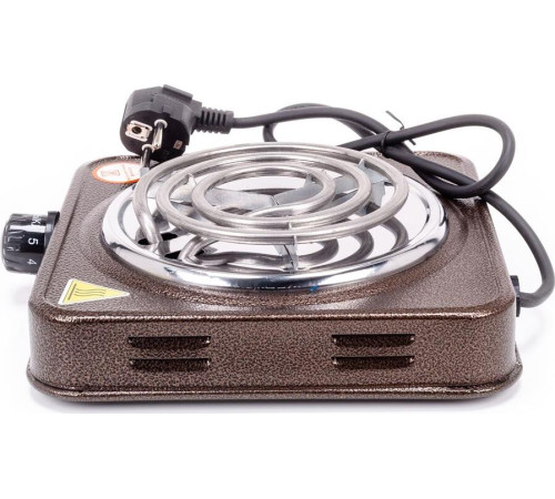 АКСИНЬЯ КС-005 электрическая коричневый однокомфорочная