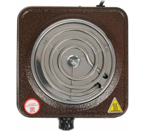 АКСИНЬЯ КС-005 электрическая коричневый однокомфорочная