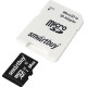 SMARTBUY (SB64GBSDCL10U3-01) MicroSDXC 64GB Class10 PRO (U3) 95/60 MB/S + адаптер