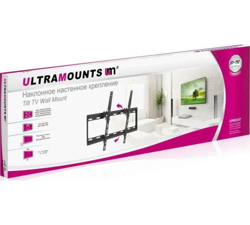 ULTRAMOUNTS UM834T для 37-70 черный