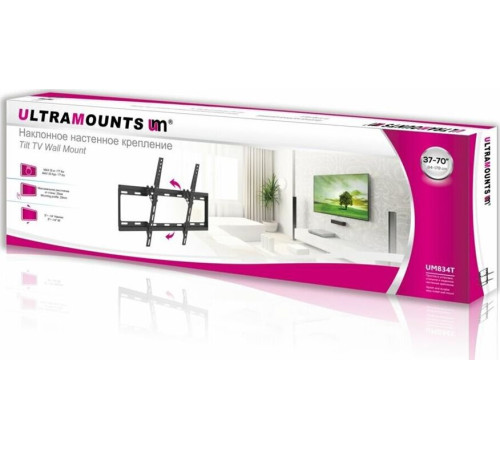 ULTRAMOUNTS UM834T для 37-70 черный