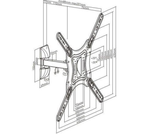 ULTRAMOUNTS UM868 для 23-55