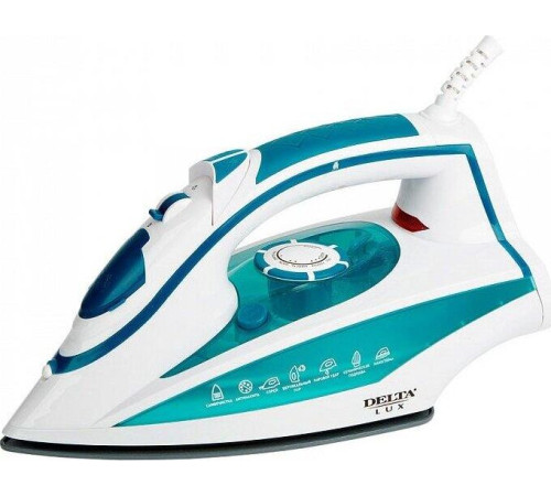 DELTA LUX DL-352 белый с бирюзовым