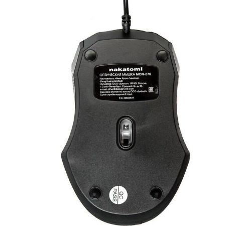 NAKATOMI MON-07U черный