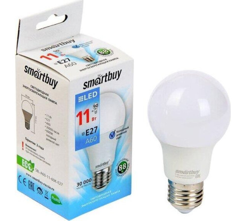 SMARTBUY (SBL-A60-11-60K-E27) 11W/6000/E27