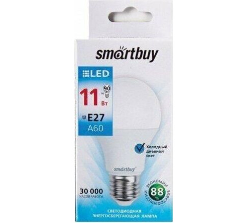 SMARTBUY (SBL-A60-11-60K-E27) 11W/6000/E27