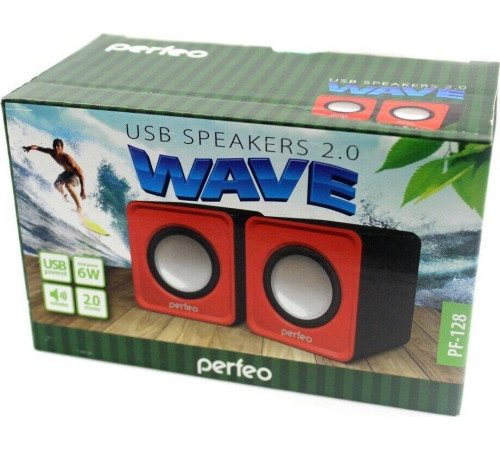 PERFEO (PF_5128) WAVE PF-128-R красный