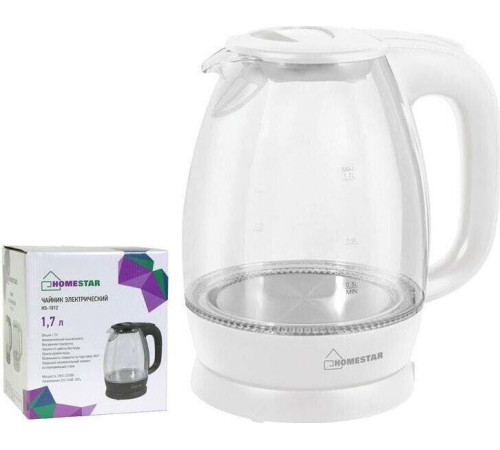 HOMESTAR HS-1012 белый стекло