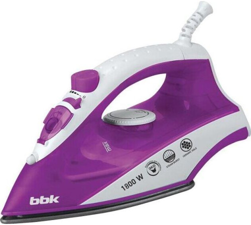 Утюг BBK ISE-1802 фиолетовый