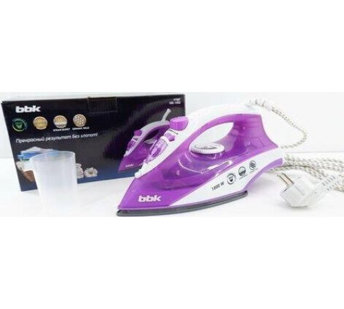 Утюг BBK ISE-1802 фиолетовый
