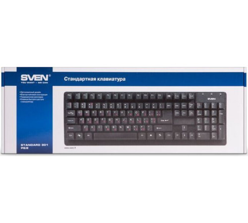 SVEN STANDARD 301 USB черный