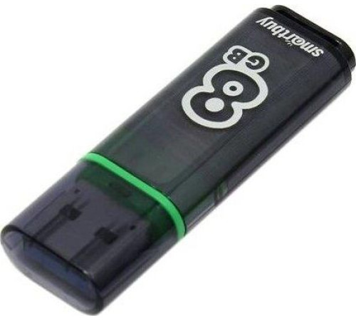 SMARTBUY (SB8GBGS-DG) 8GB GLOSSY SERIES DARK GREY USB 3.0