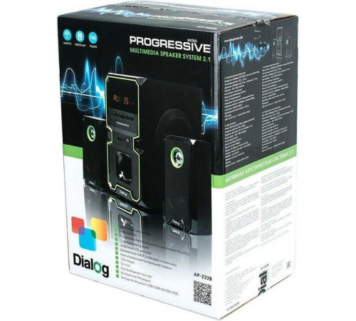 DIALOG AP-222B Progressive черный