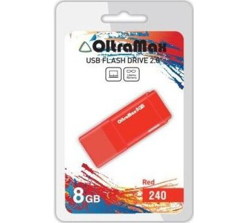 OLTRAMAX OM-8GB-240-красный