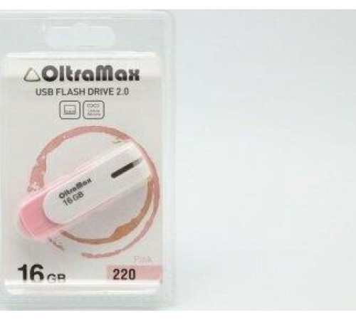 OLTRAMAX OM-16GB-220-розовый