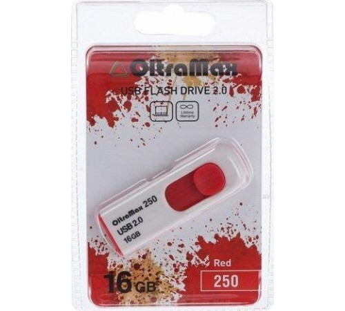 OLTRAMAX OM-16GB-250 красный