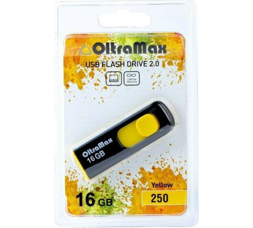OLTRAMAX OM-16GB-250 желтый