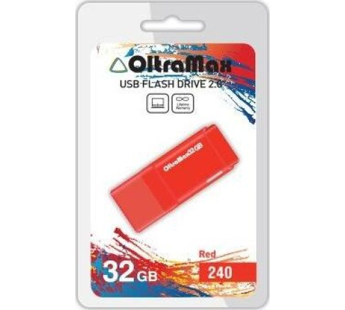OLTRAMAX OM-32GB-240-красный