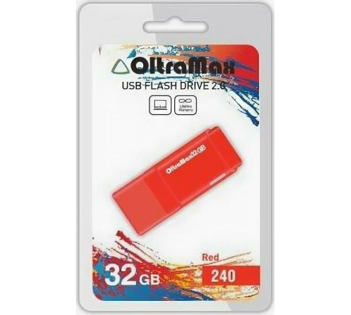 OLTRAMAX OM-32GB-240-красный