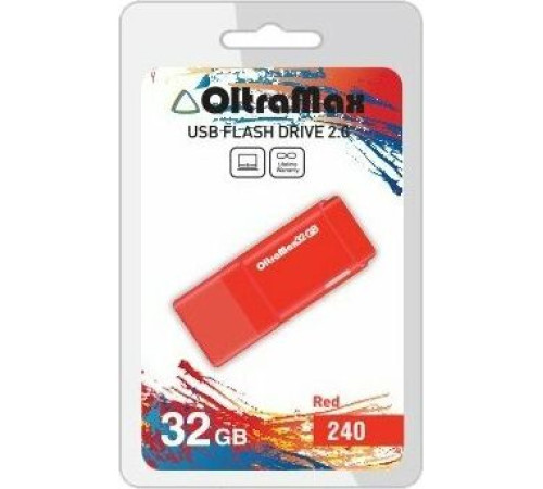 OLTRAMAX OM-32GB-240-красный