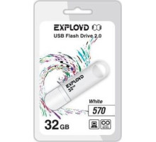 EXPLOYD 32GB 570 белый [EX-32GB-570-White]