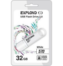 EXPLOYD 32GB 570 белый [EX-32GB-570-White]