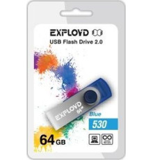 EXPLOYD 64GB 530 синий [EX064GB530-Bl]