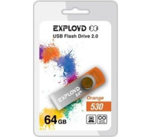 EXPLOYD 64GB 530 оранжевый [EX064GB530-O]