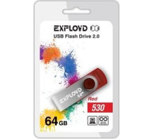EXPLOYD 64GB 530 красный [EX064GB530-R]