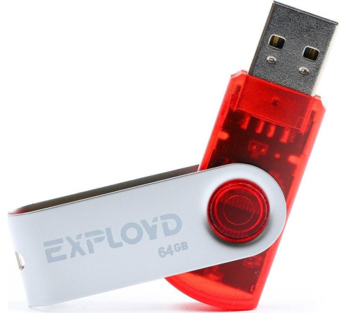 EXPLOYD 64GB 530 красный [EX064GB530-R]