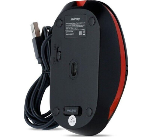 SMARTBUY (SBM-344CAG-KR) черный/красный