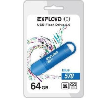 EXPLOYD 64GB 570 синий [EX-64GB-570-Blue]