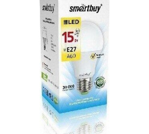 SMARTBUY (SBL-A60-15-60K-E27) 15W/6000/E27