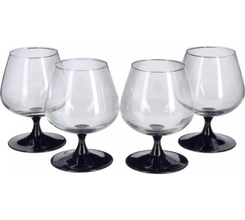 LUMINARC ДОМИНО наб. фужеров для коньяка 4шт 410мл (J3030) (2)