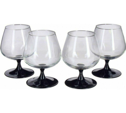 LUMINARC ДОМИНО наб. фужеров для коньяка 4шт 410мл (J3030) (2)