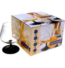 LUMINARC ДОМИНО наб. фужеров для коньяка 4шт 410мл (J3030) (2)