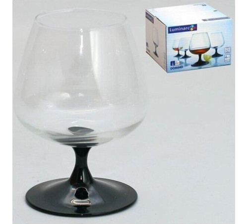 LUMINARC ДОМИНО наб. фужеров для коньяка 4шт 410мл (J3030) (2)