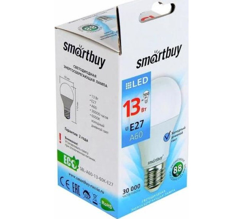 SMARTBUY (SBL-A60-13-60K-E27) 13W/6000/E27
