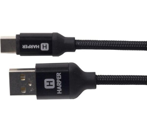 HARPER BRCH-710 USB - TYPE C 1м черный