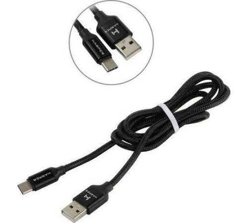 HARPER BRCH-710 USB - TYPE C 1м черный
