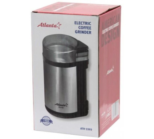 ATLANTA ATH-3393 черный\серебристый