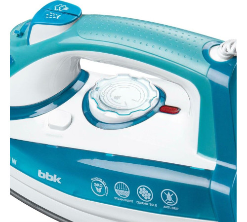 Утюг BBK ISE-2400 бирюза