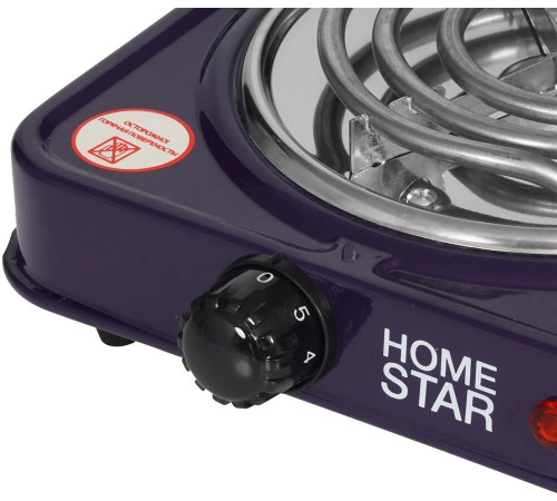 Настольная плитка HOMESTAR HS-1103 однокомфорочная