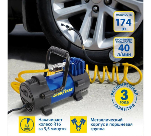 GOODYEAR GY000111 GY-40L 40 л/мин со съемной ручкой