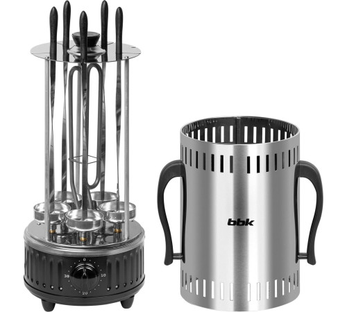 BBK BBQ601T н.сталь/черный