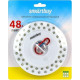 SMARTBUY (SBF-8254-W) 48 LED, белый