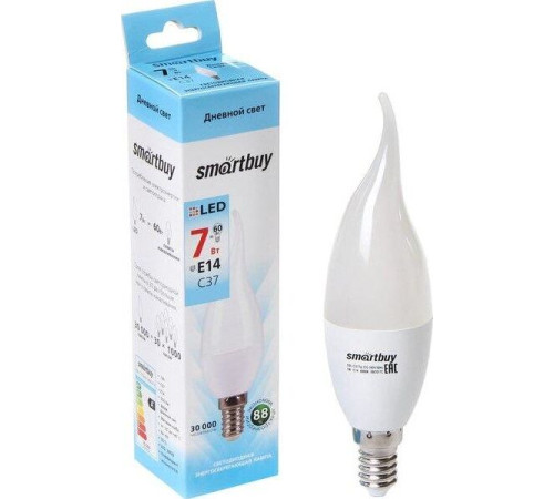 SMARTBUY (SBL-C37Tip-07-40K-E14) 7W/4000/E14