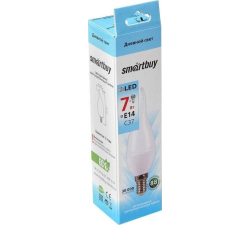SMARTBUY (SBL-C37Tip-07-40K-E14) 7W/4000/E14