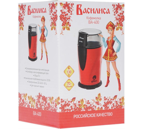 ВАСИЛИСА ВА-400 красный с черным
